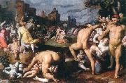 cornelis cornelisz Massacre of the Innocents. oil painting on canvas